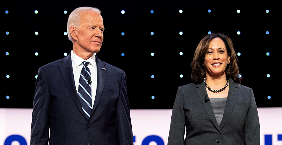 Biden and Harris