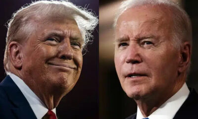 Donald Trump and Joe Biden