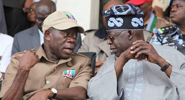 Oshiomhole Tinubu