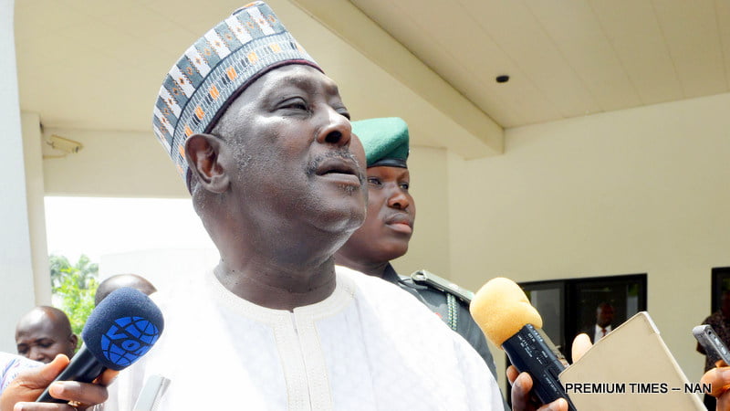 PIC 5. PRESIDENT BUHARI SACKS SGF BABACHIR LAWAL