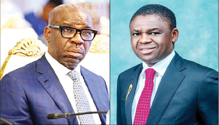 Godwin Obaseki Philip Shaibu