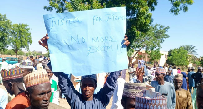 Jigawa Teachers Protest