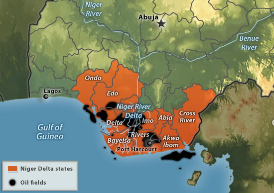 Niger Delta map 1