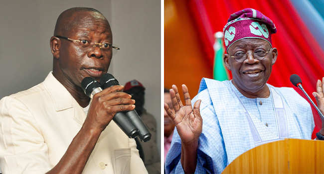 Oshiomhole and Tinubu