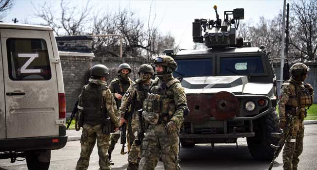 Russia troops