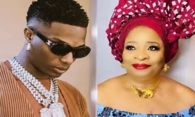 Wizkid and Mum 1
