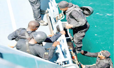 navy on sea inspect