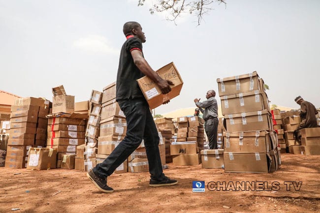 INEC Material delivery