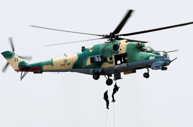 Nigerian Air Force fighter jets 1