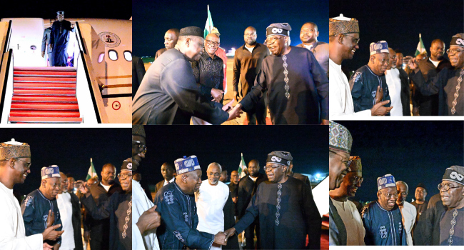President Tinubu Returns To Abuja Signs Five MoUs With China