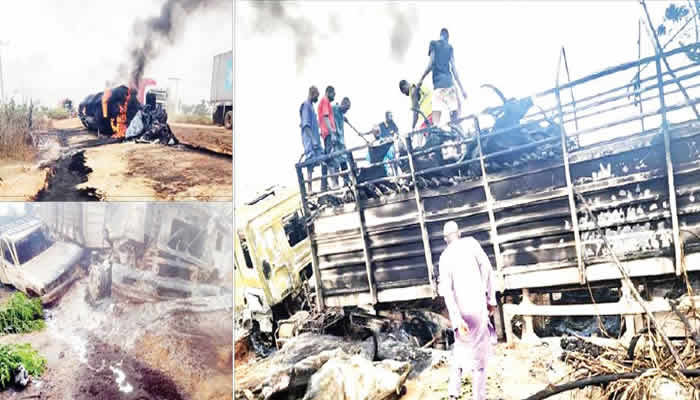 tanker fire accident