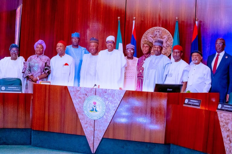 Buhari meets ministers2