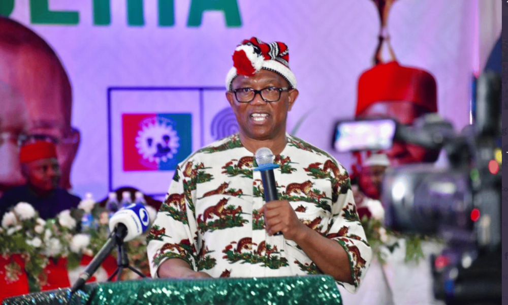 Peter Obi in Abia