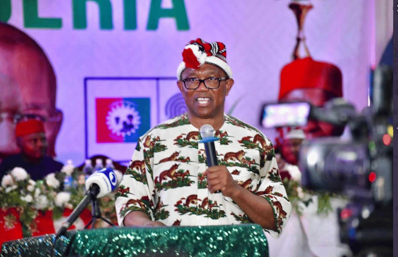 Peter Obi in Abia