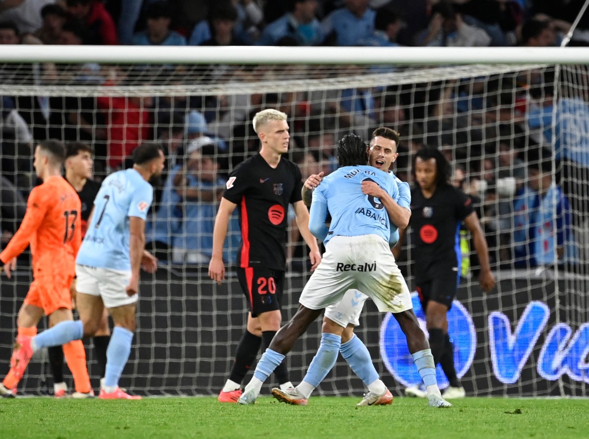 AFP 20241123 36N82KT v1 Preview FblEspLigaCeltaVigoBarcelona