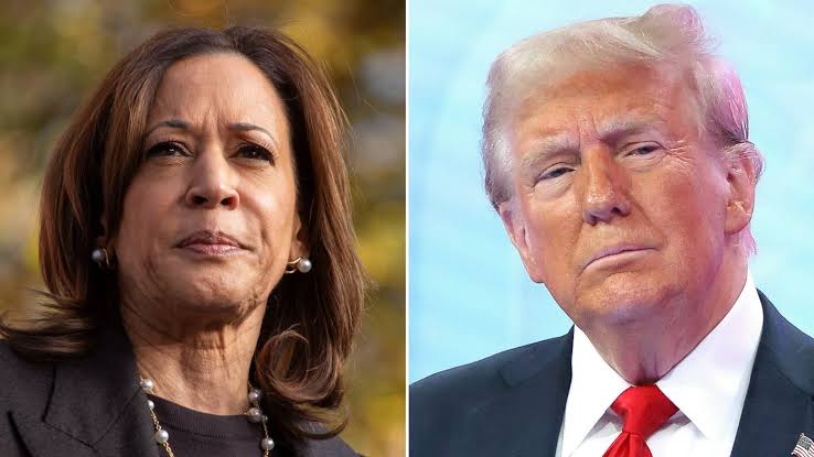 Kamala Harris and Donald Trump