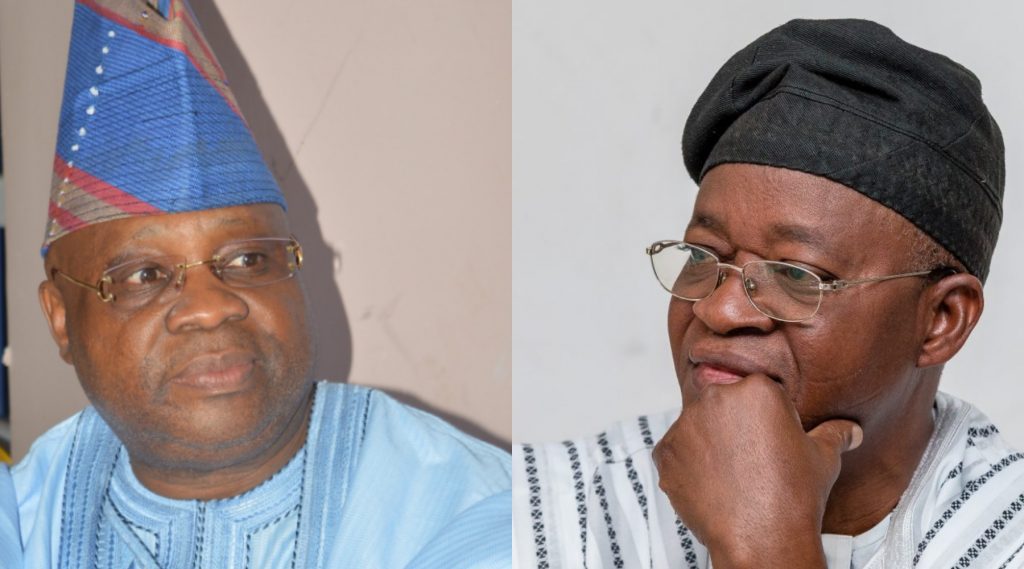 Adeleke and Oyetola