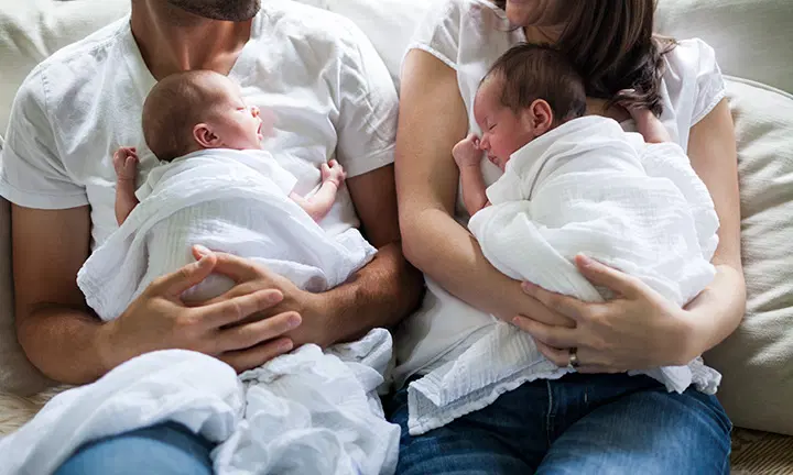 Twin baby 1