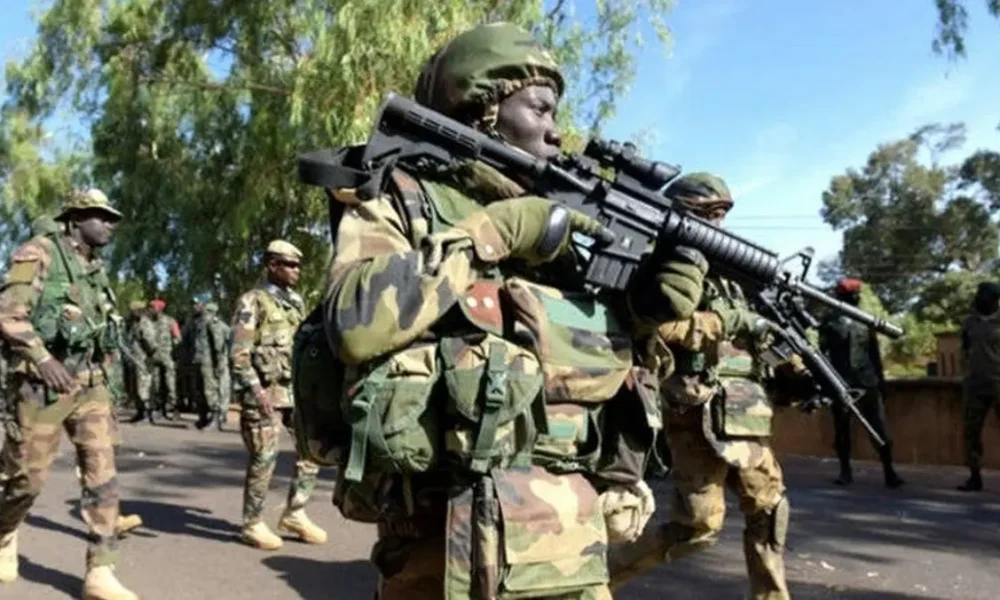 troops