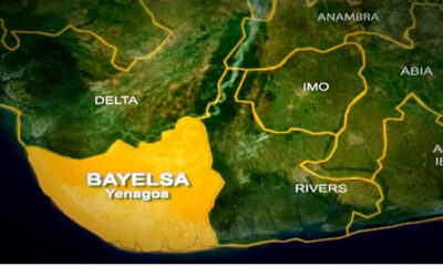 Bayelsa State map