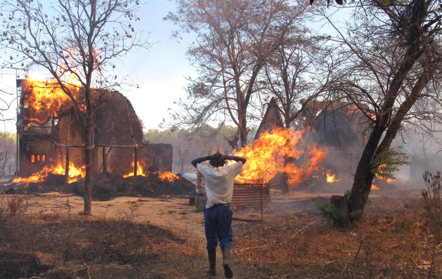 Farm on Fire