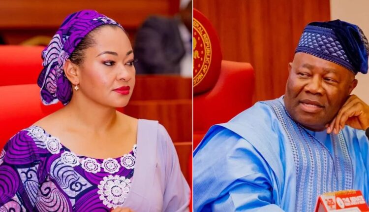 Senator Natasha Akpoti Uduaghan and Akpabio 750x430 1