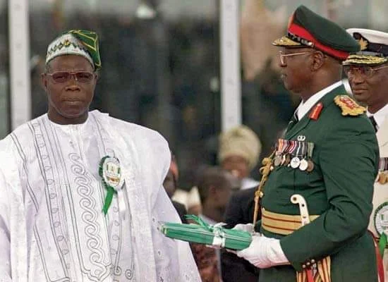 Olusegun Obasanjo May 29 1999