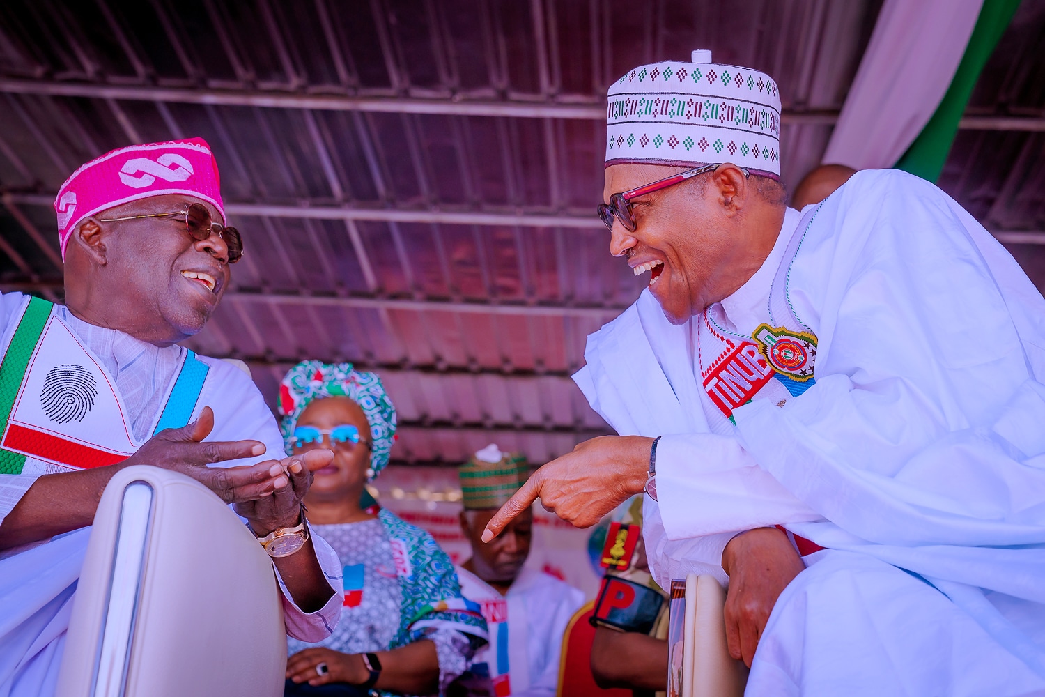 Tinubu and Buhari 1