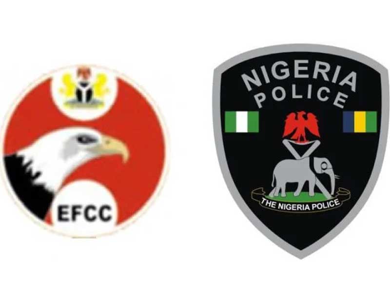 EFCC and Police logo