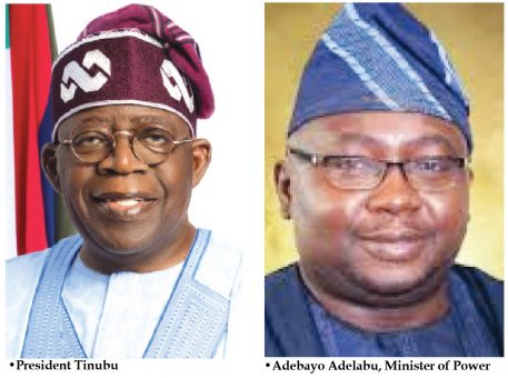 • President Tinubu • Adebayo Adelabu Minister of Power 457x340 1