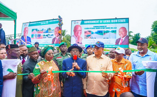 Wike Declares Nigerian States Financially Poised For Major Development Projects 55 Wike spoke in Ika Local Government Area of Akwa Ibom State 547x340 1