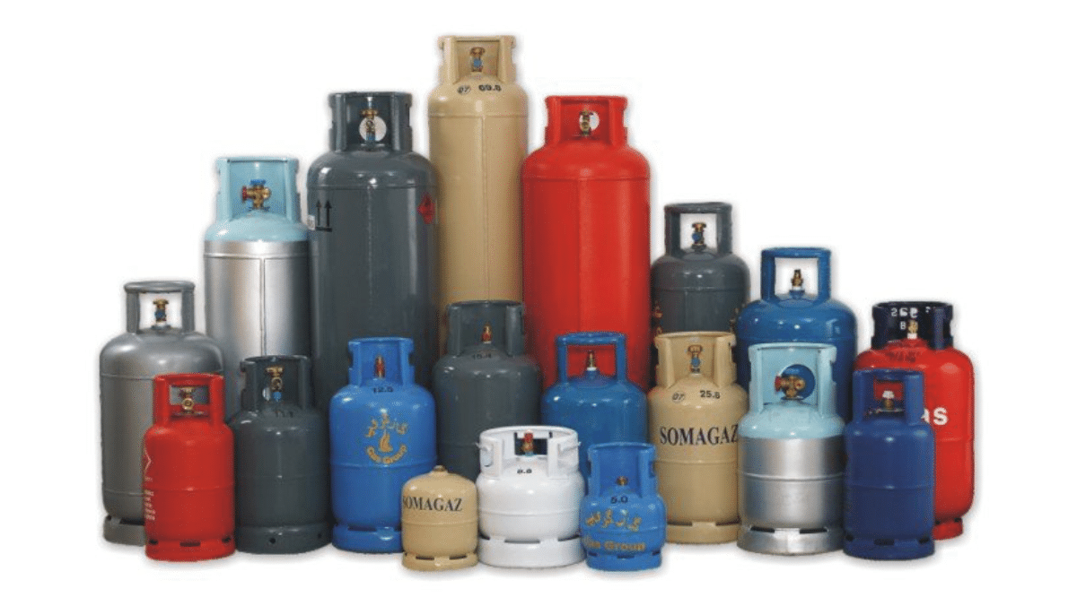 Cooking gas cylinder
