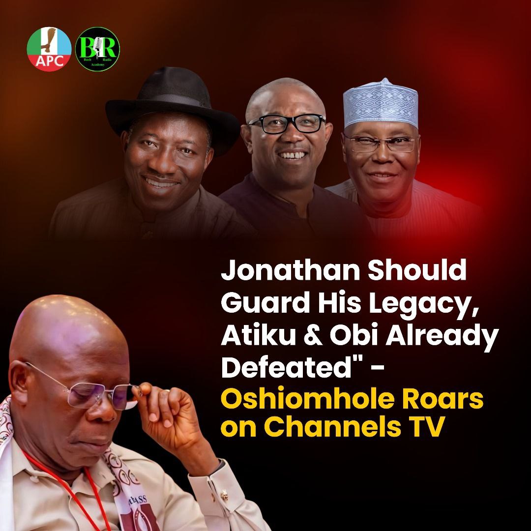 Jonathan Should Guard His Legacy, Atiku & Obi Already Defeated — Oshiomhole Roars on Channels TV 57 photo 2025 10 07 02.50.00