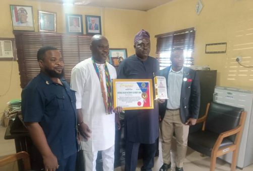 Bernard Ekawu has received the Nelson Mandela Leadership Award 501x340 1