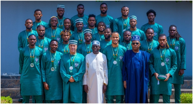 President Tinubu Super Eagles