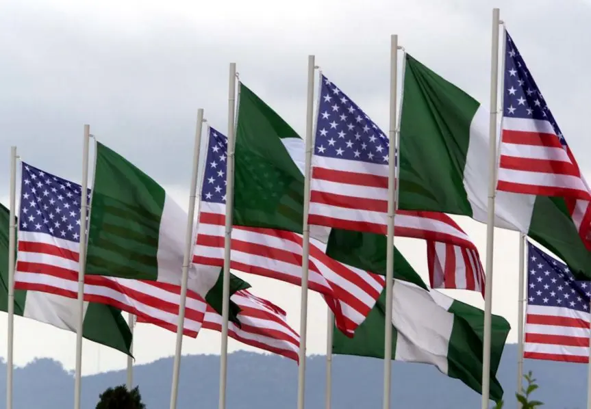 NigeriaUS flags 1