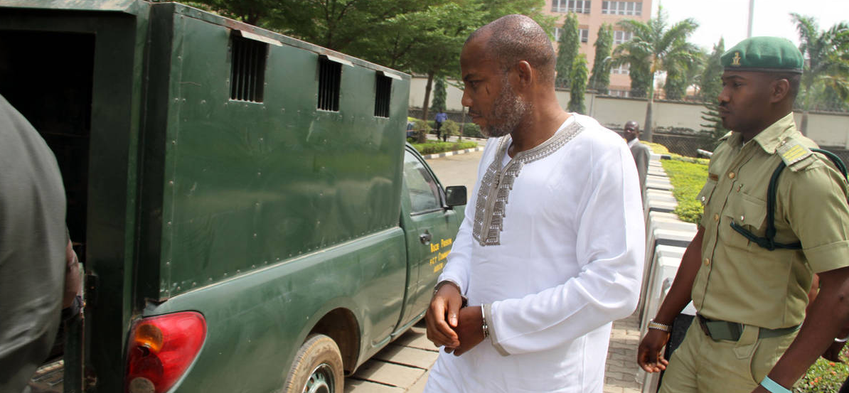 Nnamdi Kanu going to Sokoto Prison