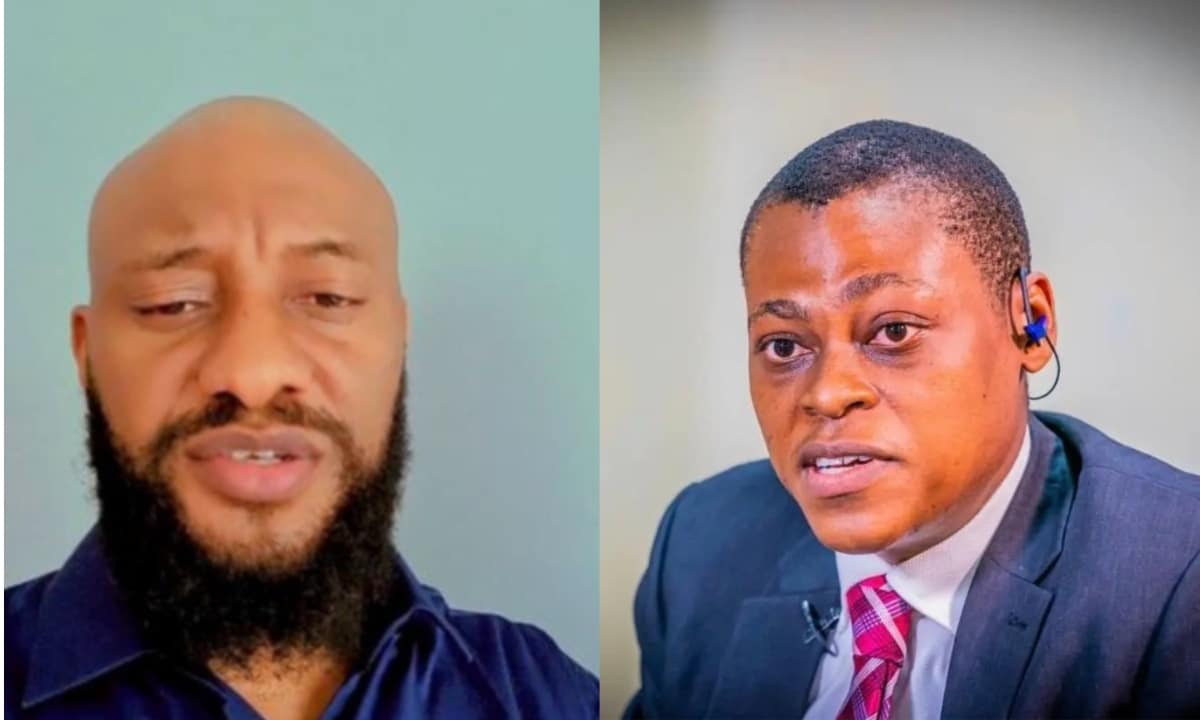 Nollywood Actor Yul Edochie and Rufai Oseni