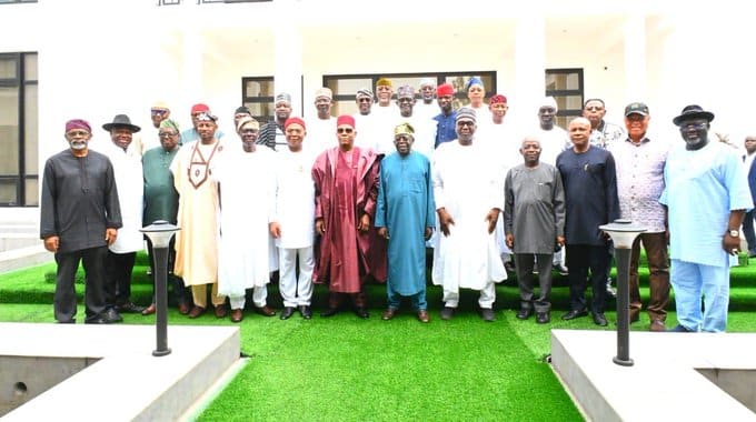 Tinubu Shettima and State Governors