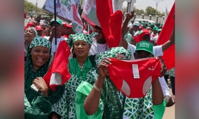 Images from the controversial Kano rally