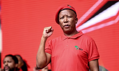 South Africa Opposition Leader Julius Malema