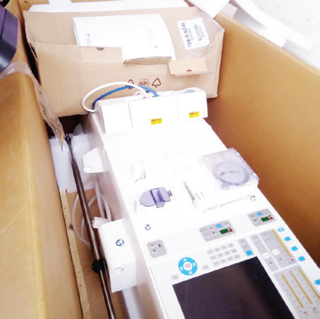 The dialysis machine