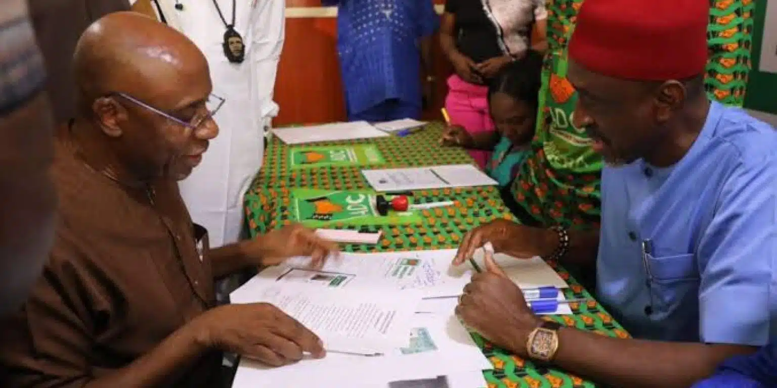 Former Minister Rotimi Amaechi submits ADC presidential form