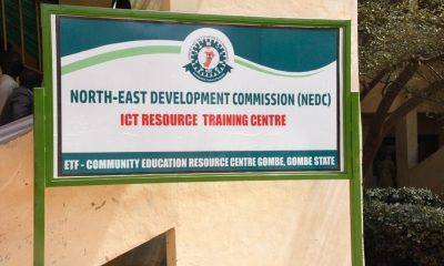 North East Development Commission billboard