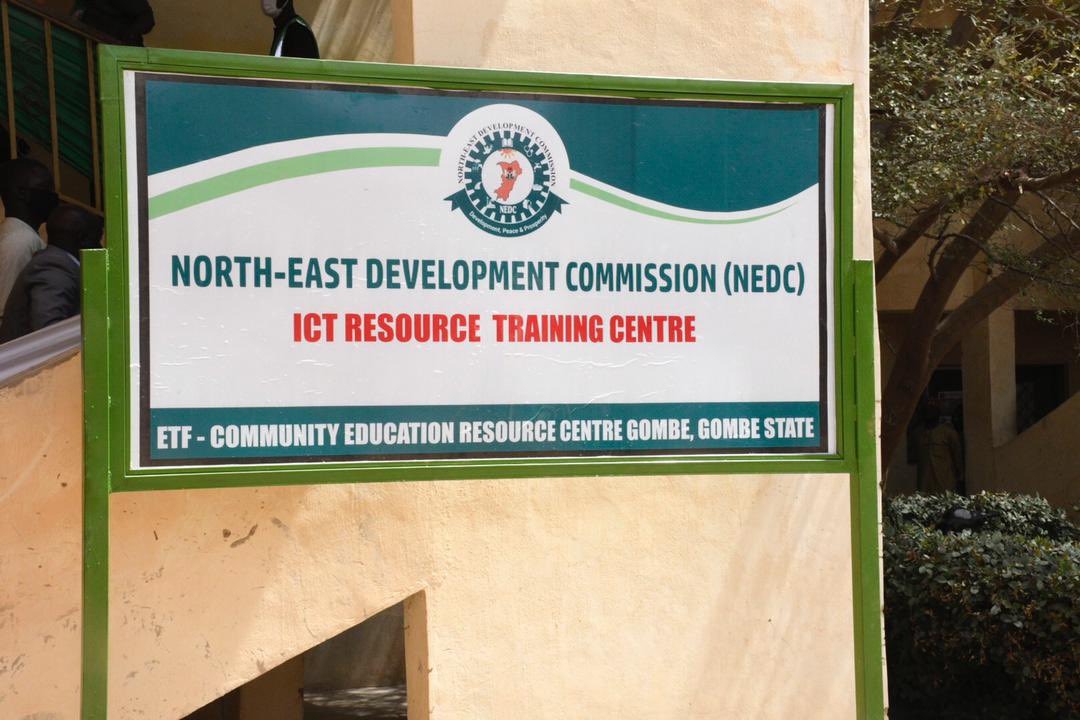 North East Development Commission billboard