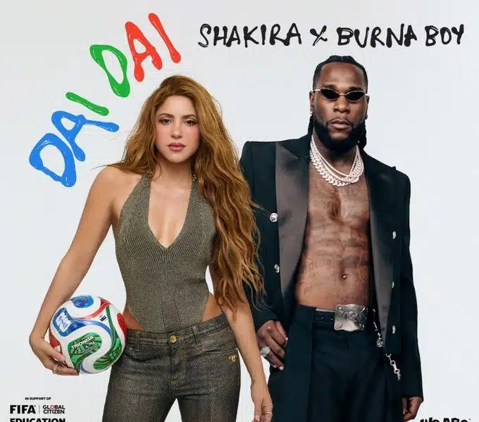 Shakira and Burna Boy Dai Dai Song