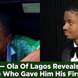 I Ran” — Ola Of Lagos Reveals Popular Figure Who Gave Him His First ₦2m
