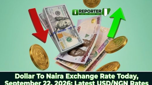 Dollar To Naira Exchange Rate Today, September 22, 2026: Latest USD/NGN Rates