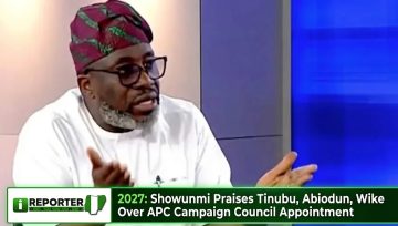 2027: Showunmi Praises Tinubu, Abiodun, Wike Over APC Campaign Council Appointment
