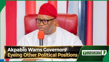 Akpabio Warns Governors Eyeing Other Political Positions